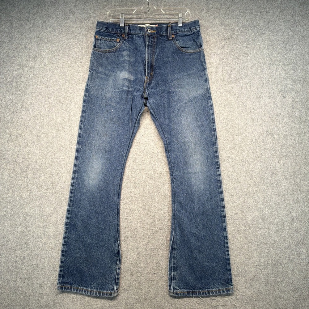 Vintage Levis Jeans Mens 36x32 (Fits 34x32) 517 Bootcut Denim Western Cowboy Y2K